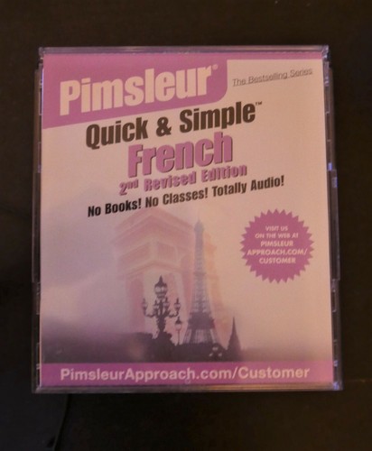 Pimsleur french quick - and, easy