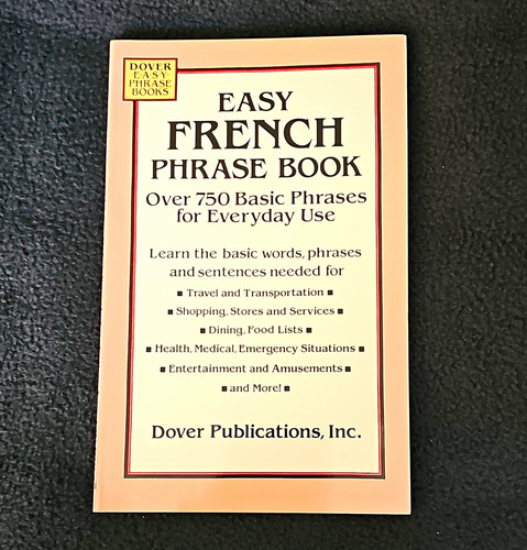 Dover easy french phrase book - phrase,