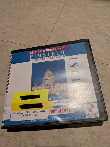 Pimsleur ingles audiobook cds - audiobook,
